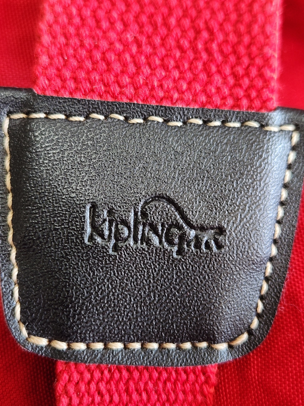Kipling Red Drawstring Backpack - Picture 5 of 15